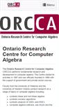 Mobile Screenshot of orcca.on.ca